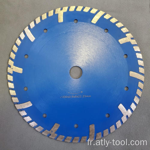 ATL-BS6 Fintered Diamond Saw Saw Blade Protective Tooth